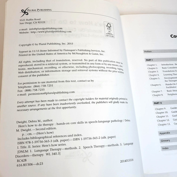 Here's How To Do Therapy 2nd Edition Dwight SLP Textbook DVD Plural Publishing - Picture 3 of 16